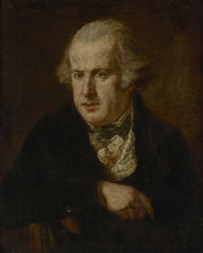 Male Portrait (formerly R. A. Boos) by Johann Georg von Edlinger