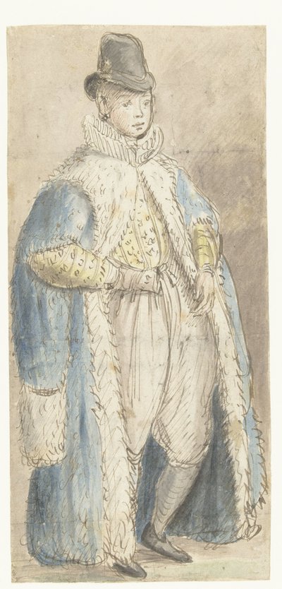 Portrait of the Son of Frederick V of the Palatinate (?) by Johann Goltz (possibly)