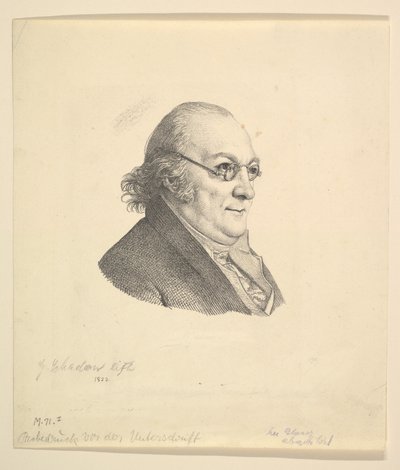 Portrait of Siegmund Wilhelm Wohlbruck by Johann Gottfried Schadow
