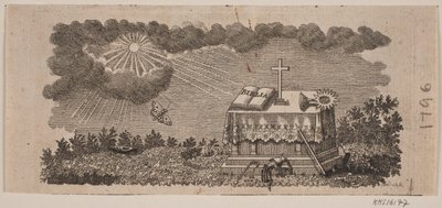 Vignet Gebhardi og Christiani "History of the Kingdoms of Denmark and Norway and the Duchies of Schleswig and Holstein until Our Times" by Johann Gottlieb Friedrich