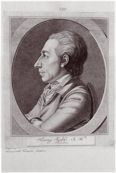Henry Fuseli and Johann Heinrich Lips by Johann Heinrich Lips