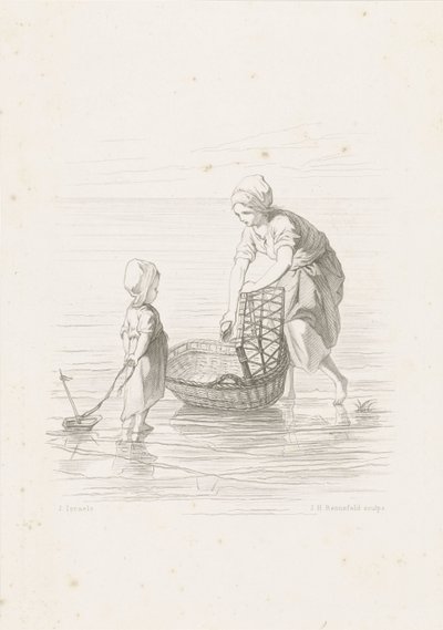 The Cradle by Johann Heinrich Maria Hubert Rennefeld