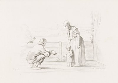 First Steps (The Children of the Sea) by Johann Heinrich Maria Hubert Rennefeld