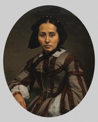 Portrait of a Lady by Johann Heinrich Neumann