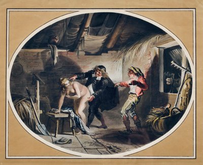 The Mare of Compere Pierre by Johann Heinrich Ramberg