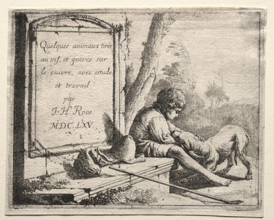 Johann Heinrich Roos Shepherding (series) by Johann Heinrich Roos