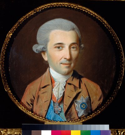 Portrait of Prince Nikolay I. Saltykov by Johann Heinrich Schmidt