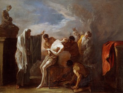 Martyrdom of St Lawrence by Johann Heinrich Schonfeldt