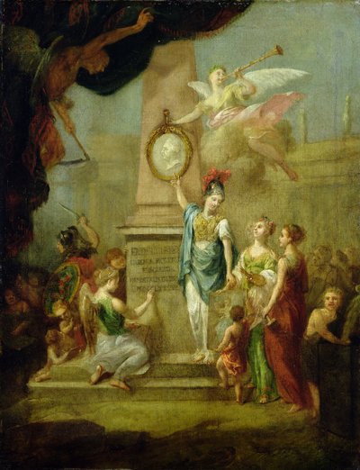 Allegory Representing the Foundation of the Kassel Academy of Art by Johann Heinrich Tischbein