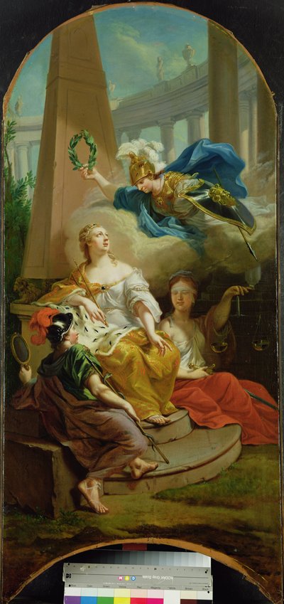 Allegory Representing the Prosperous Rule of the Landgraves of Hessen-Kassel by Johann Heinrich Tischbein