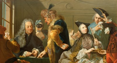 Gamblers in the Foyer by Johann Heinrich Tischbein