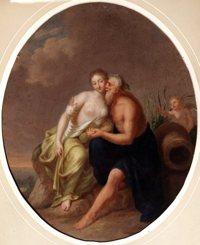 River God and a Nymph by Johann Heinrich Tischbein