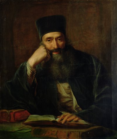 Portrait of Erasmus, Bishop of the Monastery of Aulis on Crete by Johann Heinrich Tischbein