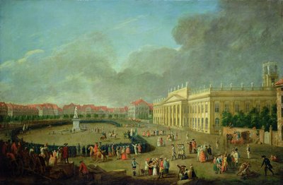 The Dedication of the Memorial to Frederick II at Kassel by Johann Heinrich Tischbein
