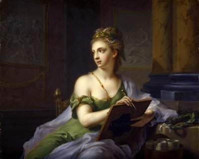 The Nine Muses - Calliope (Epic Poetry) by Johann Heinrich Tischbein