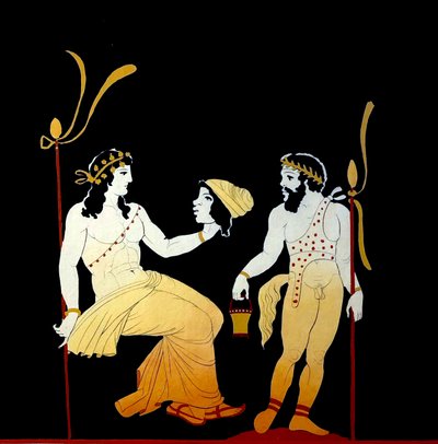 Dionysus Holding the Mask c.1796 by Johann Heinrich Wilhelm Tischbein