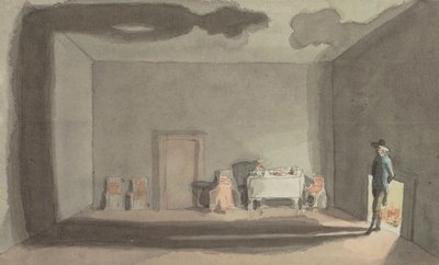 The Long Shadow by Johann Heinrich Wilhelm Tischbein