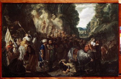 Saint John The Baptist Preaching by Johann Hulsman