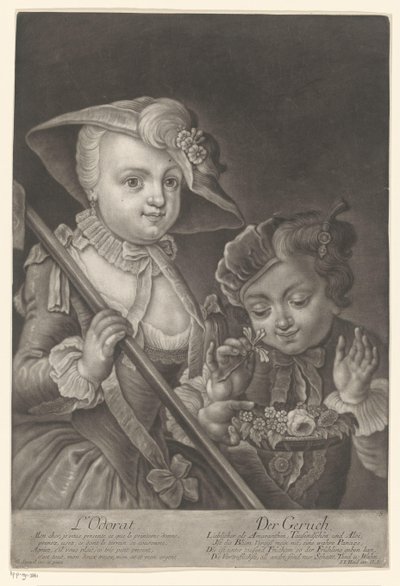 Smell by Johann Jacob Haid (possibly)