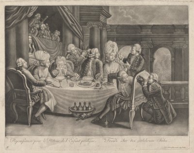 Rejoicing for the Return of the Prodigal Son by Johann Jacobus Haid