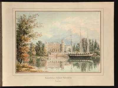 The Imperial Palace at Gatchina by Johann Jakob Meier