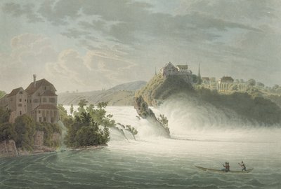 The Rhine Falls by Johann Jakob Wetzel