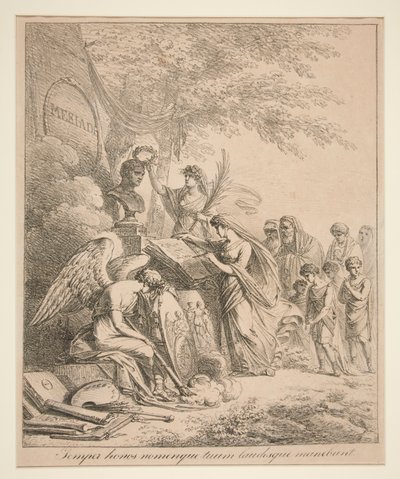 Memoriam for Heinrich Fuger by Johann Josef Schindler