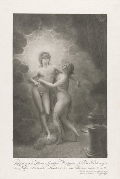 Allegory of the Marriage of William V and Wilhelmina of Prussia, 1767 by Johann Joseph Friedrich Langenhöffel