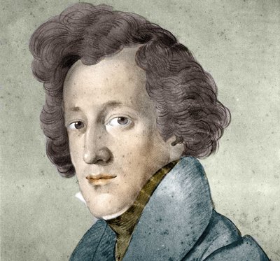 Portrait of Felix Mendelssohn Bartholdy by Johann Joseph Schmeller