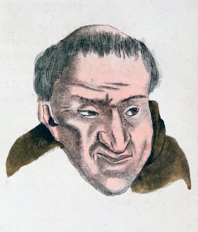 The Facial Characteristics of a Cheating, Deceptive Tempered Person by Johann Kaspar Lavater