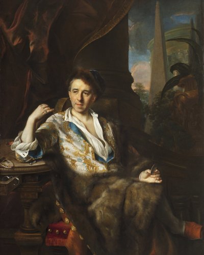 Portrait of the Painter Charles Bruni by Johann Kupetzky