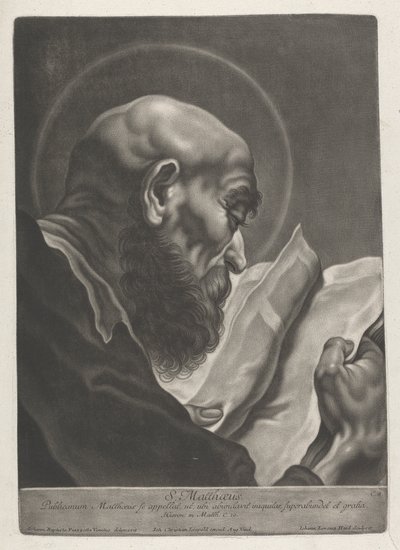 Saint Matthew by Johann Lorenz Haid
