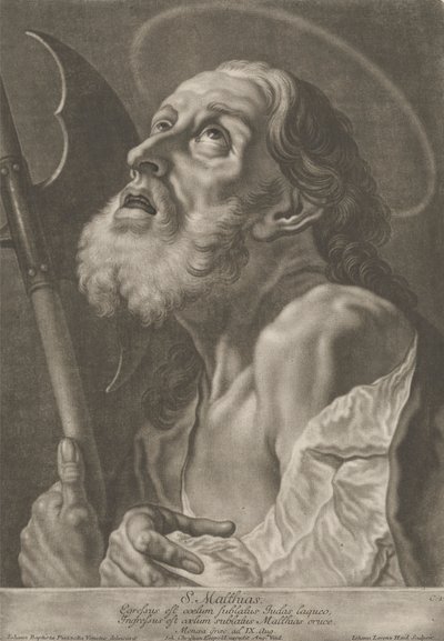 Saint Matthias by Johann Lorenz Haid