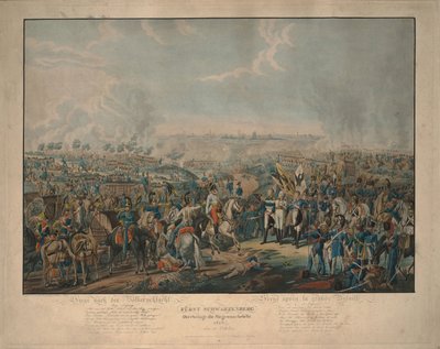 After the Battle of the Nations: Prince Schwarzenberg bringing news of victory on October 18, 1813 by Johann Lorenz Rugendas the Younger