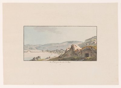 View of Pout near the Lac de Joux by Johann Ludwig Aberli