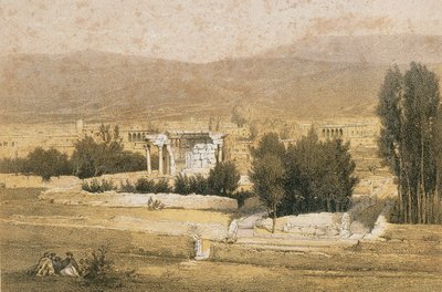 Baalbek by Johann Martin Bernatz