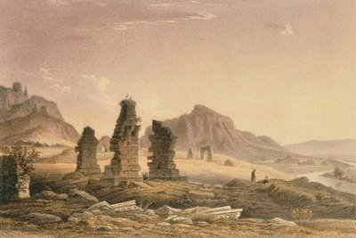 Environs of Sardis by Johann Martin Bernatz