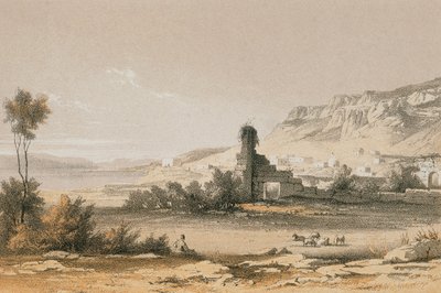 Magdala (Majdal Shams) by Johann Martin Bernatz