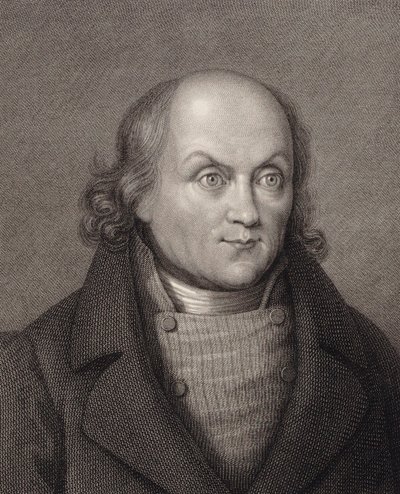 Portrait of Hans Georg Nägeli by Johann Martin Esslinger