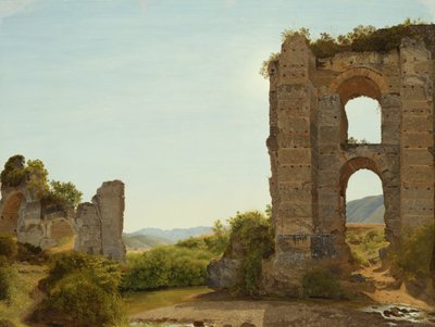 Ruin near Rome by Johann Martin von Rohden