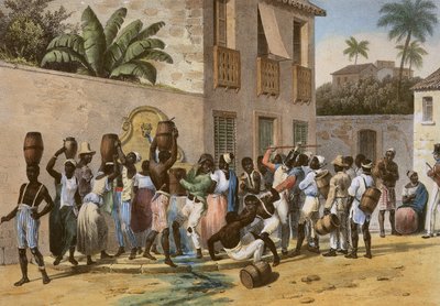 Water Carriers, engraved by Deroi, published by Engelmann and Company, Paris, 1835 by Johann Moritz Rugendas