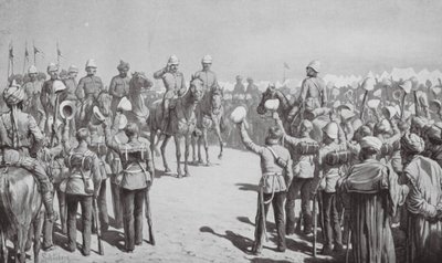 Australian Contingent Leaving Suakin by Johann Nepomuk (after) Schonberg