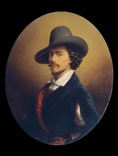 The Painter Eduard Ender by Johann Nepomuk Ender