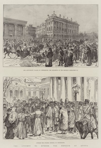 The Attempt to Murder the Emperor of Russia by Johann Nepomuk Schonberg