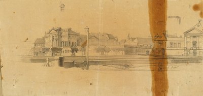 View of Palais Trautson by Johann Peter Krafft