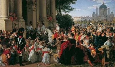 The Entry of Emperor Franz I into Vienna after the Paris Peace on June 16, 1814 by Johann Peter Krafft