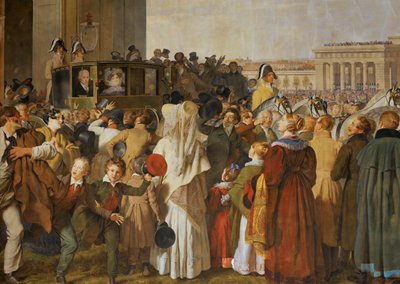 Drive of Emperor Franz I After a Serious Illness by Johann Peter Krafft