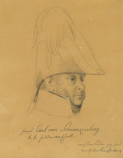 Prince Carl von Schwarzenberg by Johann Peter Krafft