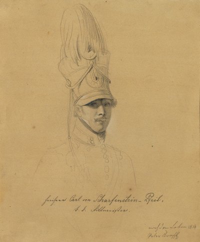 Karl Freiherr von Scharfenstein-Pfeil by Johann Peter Krafft