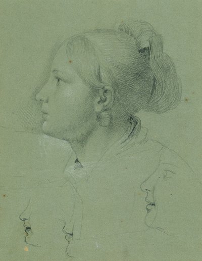 Head of a Girl (Study for 